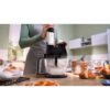 Blender de mână BOSCH Serie 6 ErgoMaster MSM6M8X1, 1200W, Control dinamic al vitezei, Ambreiaj ceramic durabil, Funcție impuls, Sistem EasyClick, Stainless Steel