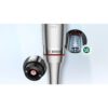 Blender de mână BOSCH Serie 6 ErgoMaster MSM6M8X1, 1200W, Control dinamic al vitezei, Ambreiaj ceramic durabil, Funcție impuls, Sistem EasyClick, Stainless Steel