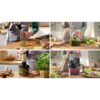 Blender de mână BOSCH Serie 6 ErgoMaster MSM6M871, 1200W, Inox