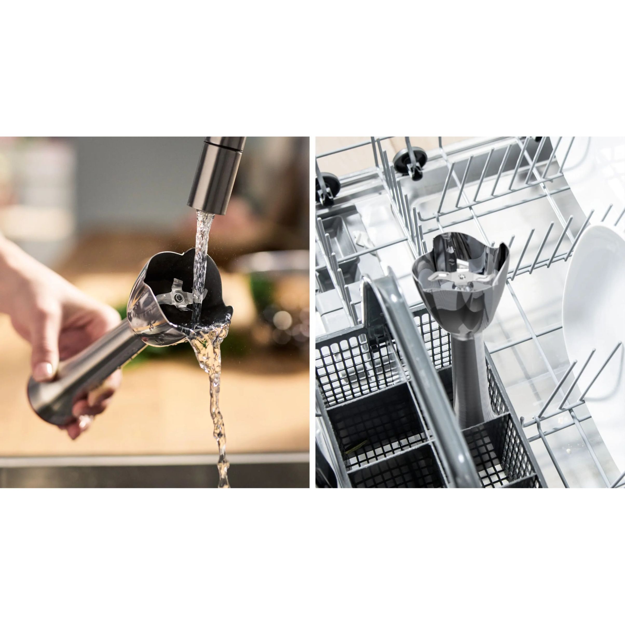 Blender de mână BOSCH Serie 6 ErgoMaster MSM6M871, 1200W, Inox
