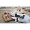 Blender de mână BOSCH Serie 4 ErgoMaster MSM4W421, 800W, Alb