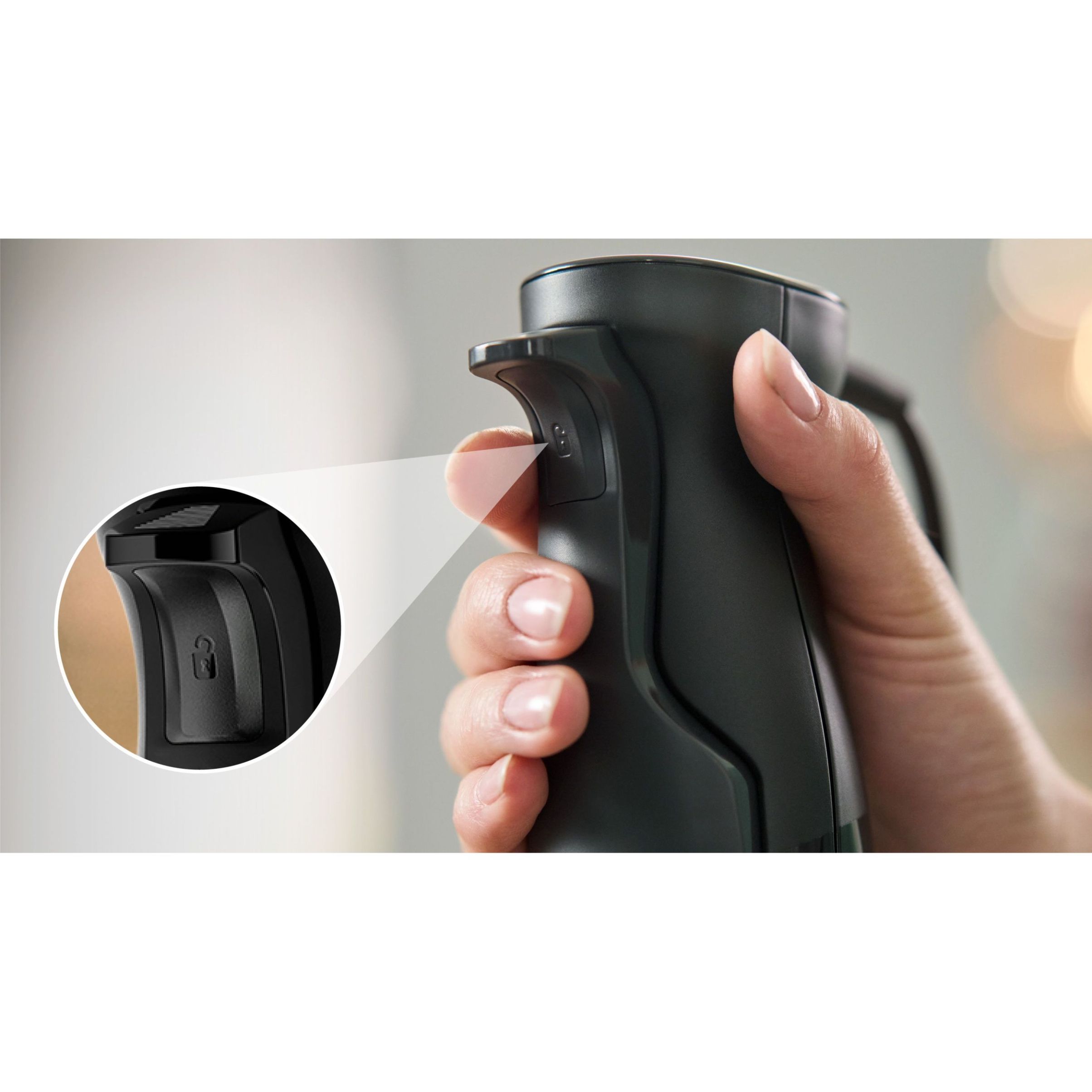Blender de mână BOSCH Serie 4 ErgoMaster MSM4B621, 1000W, Anthracite