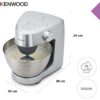 Robot de bucătărie KENWOOD Prospero+ KHC29A.M0SI – 0W20010118, 1000W, Vas 4.3L, Argintiu