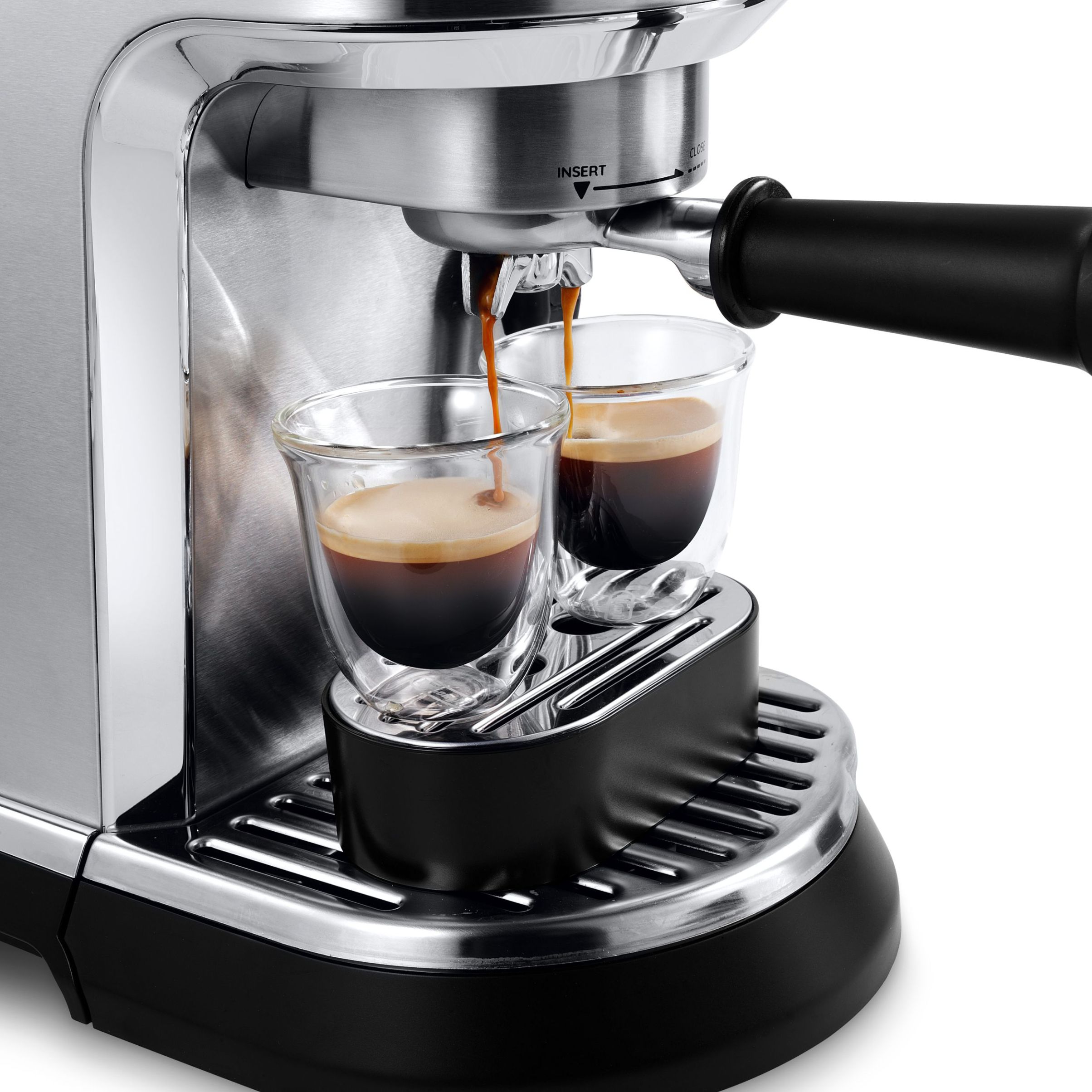 Espressor manual cu pompă De’Longhi Dedica Maestro Plus EC950.M – 0132106249  Shiny Metal