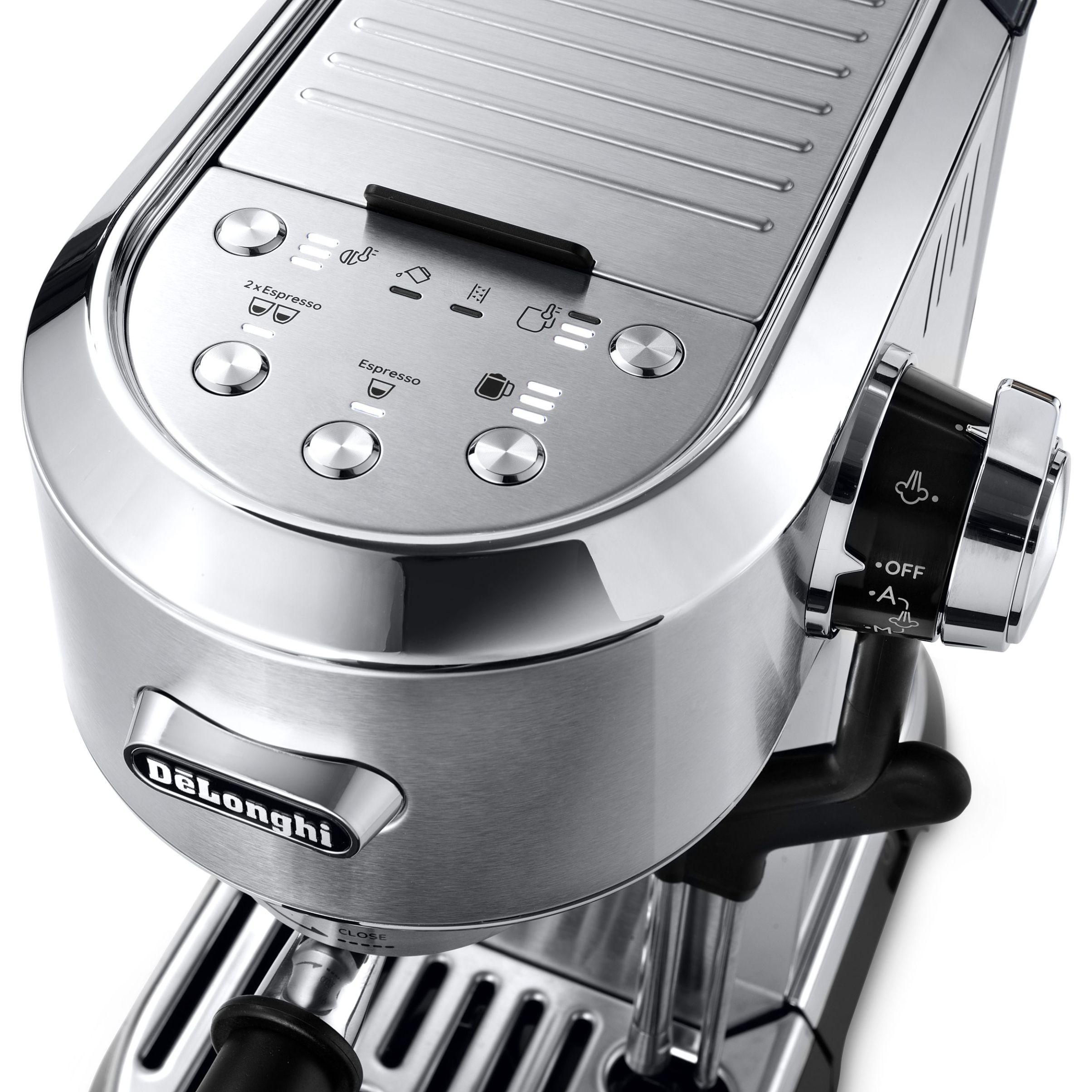 Espressor manual cu pompă De’Longhi Dedica Maestro Plus EC950.M – 0132106249  Shiny Metal