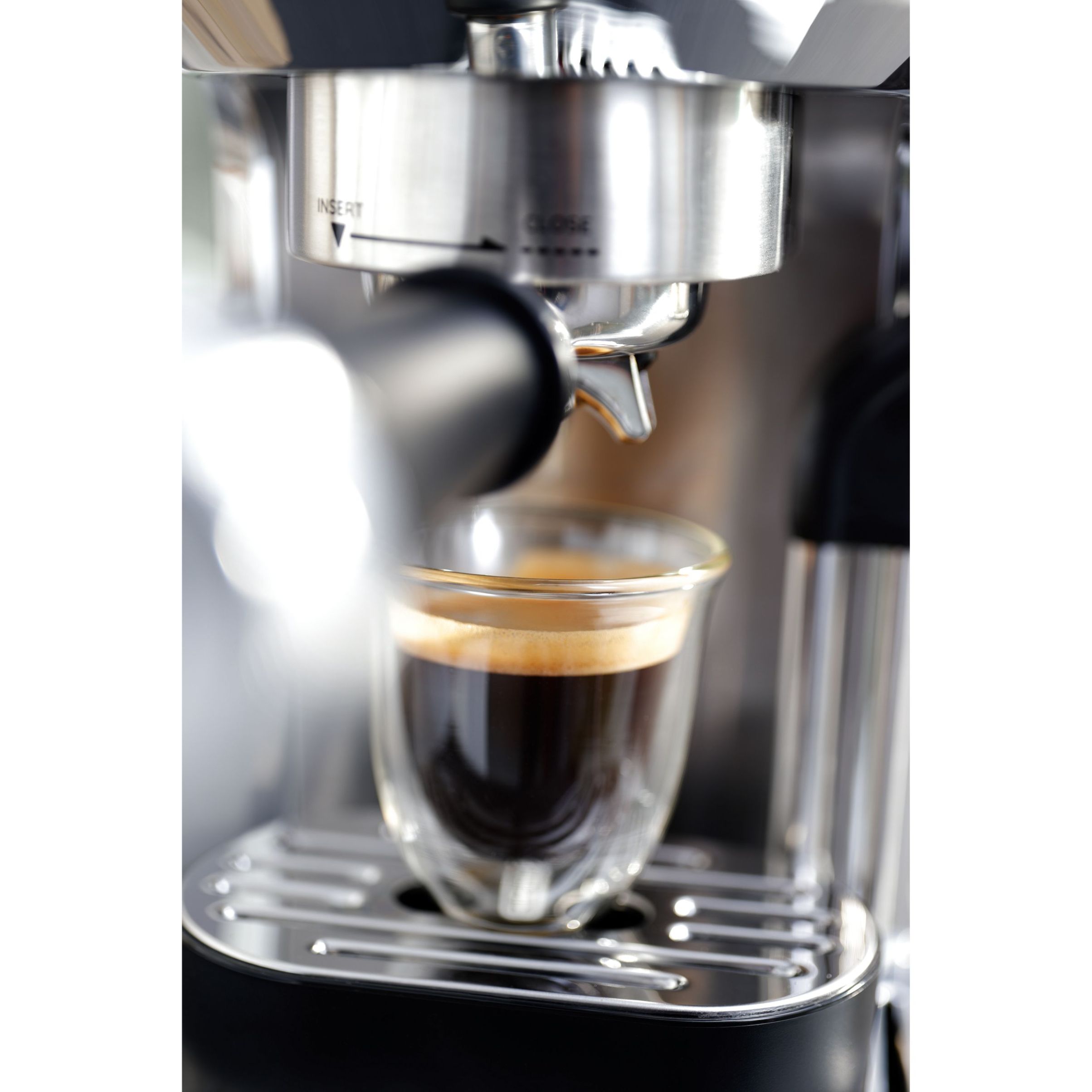Espressor manual cu pompă De’Longhi Dedica Maestro Plus EC950.M – 0132106249  Shiny Metal