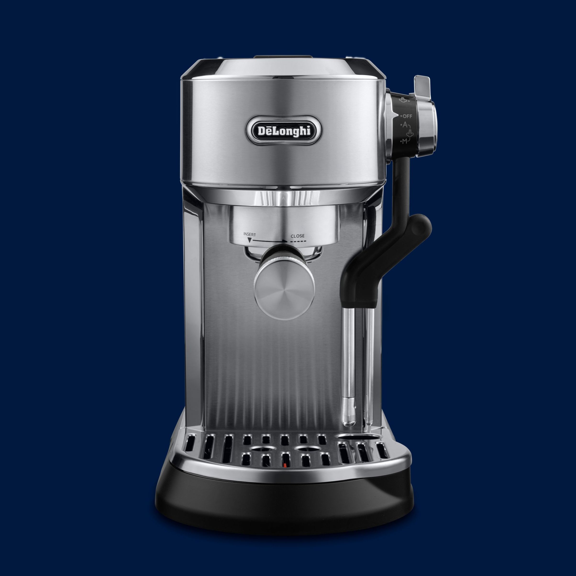 Espressor manual cu pompă De’Longhi Dedica Maestro Plus EC950.M – 0132106249  Shiny Metal