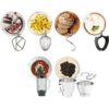 Robot de bucătărie planetar KENWOOD Titanium Chef Baker XL KVL85.124SI – 0W20011385, 1200W, 2 vase (7l/5l), Cântar integrat, Blender, Silver