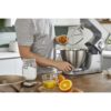 Robot de bucătărie planetar KENWOOD Titanium Chef Baker XL KVL85.124SI – 0W20011385, 1200W, 2 vase (7l/5l), Cântar integrat, Blender, Silver