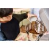 Robot de bucătărie planetar KENWOOD Titanium Chef Baker XL KVL85.124SI – 0W20011385, 1200W, 2 vase (7l/5l), Cântar integrat, Blender, Silver