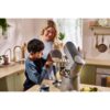 Robot de bucătărie planetar KENWOOD Titanium Chef Baker XL KVL85.124SI – 0W20011385, 1200W, 2 vase (7l/5l), Cântar integrat, Blender, Silver