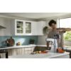 Robot de bucătărie planetar KENWOOD Titanium Chef Baker XL KVL85.124SI – 0W20011385, 1200W, 2 vase (7l/5l), Cântar integrat, Blender, Silver