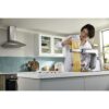 Robot de bucătărie planetar KENWOOD Titanium Chef Baker XL KVL85.124SI – 0W20011385, 1200W, 2 vase (7l/5l), Cântar integrat, Blender, Silver