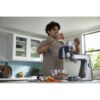 Robot de bucătărie planetar KENWOOD Titanium Chef Baker XL KVL85.124SI – 0W20011385, 1200W, 2 vase (7l/5l), Cântar integrat, Blender, Silver