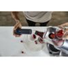 Robot de bucătărie planetar KENWOOD Titanium Chef Baker XL KVL85.124SI – 0W20011385, 1200W, 2 vase (7l/5l), Cântar integrat, Blender, Silver