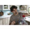 Robot de bucătărie planetar KENWOOD Titanium Chef Baker XL KVL85.124SI – 0W20011385, 1200W, 2 vase (7l/5l), Cântar integrat, Blender, Silver