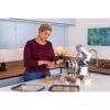 Robot de bucătărie planetar KENWOOD Titanium Chef Baker XL KVL85.124SI – 0W20011385, 1200W, 2 vase (7l/5l), Cântar integrat, Blender, Silver