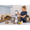 Robot de bucătărie planetar KENWOOD Titanium Chef Baker XL KVL85.124SI – 0W20011385, 1200W, 2 vase (7l/5l), Cântar integrat, Blender, Silver