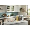 Robot de bucătărie planetar KENWOOD Titanium Chef Baker XL KVL85.124SI – 0W20011385, 1200W, 2 vase (7l/5l), Cântar integrat, Blender, Silver
