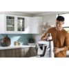 Robot de bucătărie planetar KENWOOD Titanium Chef Baker XL KVL85.124SI – 0W20011385, 1200W, 2 vase (7l/5l), Cântar integrat, Blender, Silver