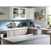 Robot de bucătărie planetar KENWOOD Titanium Chef Baker XL KVL85.124SI – 0W20011385, 1200W, 2 vase (7l/5l), Cântar integrat, Blender, Silver