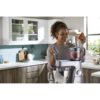 Robot de bucătărie planetar KENWOOD Titanium Chef Baker XL KVL85.124SI – 0W20011385, 1200W, 2 vase (7l/5l), Cântar integrat, Blender, Silver