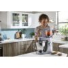 Robot de bucătărie planetar KENWOOD Titanium Chef Baker XL KVL85.124SI – 0W20011385, 1200W, 2 vase (7l/5l), Cântar integrat, Blender, Silver