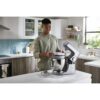 Robot de bucătărie planetar KENWOOD Titanium Chef Baker XL KVL85.124SI – 0W20011385, 1200W, 2 vase (7l/5l), Cântar integrat, Blender, Silver