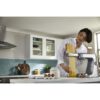 Robot de bucătărie planetar KENWOOD Titanium Chef Baker XL KVL85.124SI – 0W20011385, 1200W, 2 vase (7l/5l), Cântar integrat, Blender, Silver