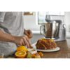 Robot de bucătărie planetar KENWOOD Titanium Chef Baker XL KVL85.124SI – 0W20011385, 1200W, 2 vase (7l/5l), Cântar integrat, Blender, Silver
