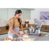 Robot de bucătărie planetar KENWOOD Titanium Chef Baker XL KVL85.004SI – 0W20011377, 1200W, 2 vase (7l/5l), Cântar integrat, G11.50kg, Silver