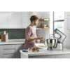 Robot de bucătărie planetar KENWOOD Titanium Chef Baker XL KVL85.004SI – 0W20011377, 1200W, 2 vase (7l/5l), Cântar integrat, G11.50kg, Silver