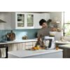 Robot de bucătărie planetar KENWOOD Titanium Chef Baker XL KVL85.004SI – 0W20011377, 1200W, 2 vase (7l/5l), Cântar integrat, G11.50kg, Silver