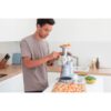 Robot de bucătărie planetar KENWOOD Titanium Chef Baker XL KVL85.004SI – 0W20011377, 1200W, 2 vase (7l/5l), Cântar integrat, G11.50kg, Silver