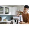 Robot de bucătărie planetar KENWOOD Titanium Chef Baker XL KVL85.004SI – 0W20011377, 1200W, 2 vase (7l/5l), Cântar integrat, G11.50kg, Silver