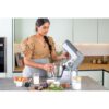 Robot de bucătărie planetar KENWOOD Titanium Chef Baker XL KVL85.704SI – 0W20011480, 1200W, 2 vase (7l/5l), Cântar, Blender, Mașină de tocat, Procesor alimente, Storcător citrice, Tocător, G20.03kg
