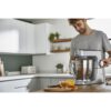 Robot de bucătărie planetar KENWOOD Titanium Chef Baker XL KVL85.704SI – 0W20011480, 1200W, 2 vase (7l/5l), Cântar, Blender, Mașină de tocat, Procesor alimente, Storcător citrice, Tocător, G20.03kg