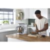 Robot de bucătărie planetar KENWOOD Titanium Chef Baker XL KVL85.704SI – 0W20011480, 1200W, 2 vase (7l/5l), Cântar, Blender, Mașină de tocat, Procesor alimente, Storcător citrice, Tocător, G20.03kg