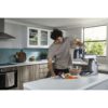 Robot de bucătărie planetar KENWOOD Titanium Chef Baker XL KVL85.704SI – 0W20011480, 1200W, 2 vase (7l/5l), Cântar, Blender, Mașină de tocat, Procesor alimente, Storcător citrice, Tocător, G20.03kg