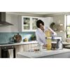 Robot de bucătărie planetar KENWOOD Titanium Chef Baker XL KVL85.704SI – 0W20011480, 1200W, 2 vase (7l/5l), Cântar, Blender, Mașină de tocat, Procesor alimente, Storcător citrice, Tocător, G20.03kg