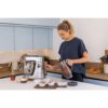 Robot de bucătărie planetar KENWOOD Titanium Chef Baker XL KVL85.704SI – 0W20011480, 1200W, 2 vase (7l/5l), Cântar, Blender, Mașină de tocat, Procesor alimente, Storcător citrice, Tocător, G20.03kg