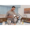 Robot de bucătărie planetar KENWOOD Titanium Chef Baker XL KVL85.704SI – 0W20011480, 1200W, 2 vase (7l/5l), Cântar, Blender, Mașină de tocat, Procesor alimente, Storcător citrice, Tocător, G20.03kg