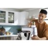 Robot de bucătărie planetar KENWOOD Titanium Chef Baker XL KVL85.704SI – 0W20011480, 1200W, 2 vase (7l/5l), Cântar, Blender, Mașină de tocat, Procesor alimente, Storcător citrice, Tocător, G20.03kg