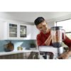 Robot de bucătărie planetar KENWOOD Titanium Chef Baker XL KVL85.704SI – 0W20011480, 1200W, 2 vase (7l/5l), Cântar, Blender, Mașină de tocat, Procesor alimente, Storcător citrice, Tocător, G20.03kg