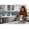 Robot de bucătărie planetar KENWOOD Titanium Chef Baker XL KVL85.704SI – 0W20011480, 1200W, 2 vase (7l/5l), Cântar, Blender, Mașină de tocat, Procesor alimente, Storcător citrice, Tocător, G20.03kg
