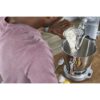 Robot de bucătărie planetar KENWOOD Titanium Chef Baker XL KVL85.704SI – 0W20011480, 1200W, 2 vase (7l/5l), Cântar, Blender, Mașină de tocat, Procesor alimente, Storcător citrice, Tocător, G20.03kg