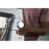 Robot de bucătărie planetar KENWOOD Titanium Chef Baker XL KVL85.704SI – 0W20011480, 1200W, 2 vase (7l/5l), Cântar, Blender, Mașină de tocat, Procesor alimente, Storcător citrice, Tocător, G20.03kg