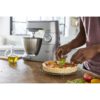 Robot de bucătărie planetar KENWOOD Titanium Chef Baker XL KVL85.704SI – 0W20011480, 1200W, 2 vase (7l/5l), Cântar, Blender, Mașină de tocat, Procesor alimente, Storcător citrice, Tocător, G20.03kg