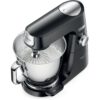 Robot de bucătărie planetar KENWOOD Titanium Chef Baker XL Black Autograph Collection KVL85.004BK – 0W20011466, 1200W, 2 vase (7l/5l), Cântar integrat, G11.50kg, Black