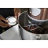 Robot de bucătărie planetar KENWOOD kMix Special Edition KMX760AGD – 0W20011395, 1000W (6 trepte și Turbo), Vas inox 5l, Set patiserie (tel 16 brațe, cârlig, paletă K), G9.3kg, Rose Gold